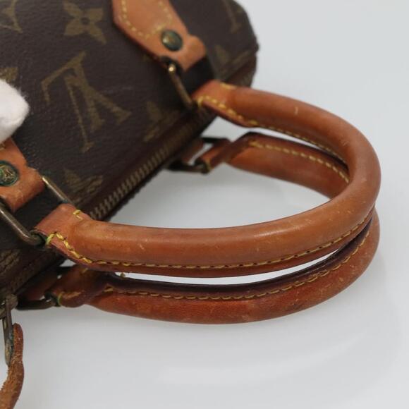 LOUIS VUITTON Monogram Mini Speedy Hand Bag M41534 - Picture 7 of 16
